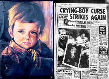 Misteri Lukisan The Crying Boy yang Bisa Buat Rumah Terbakar