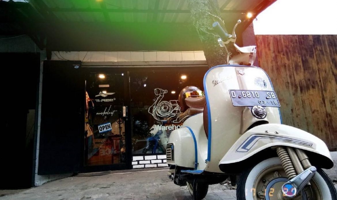 Cozy, Distro di Bandung Bagi Para Pecinta Vespa