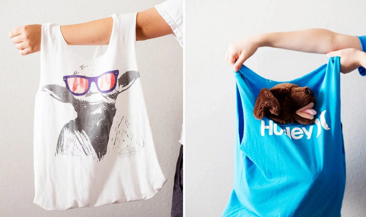 Creative Tips Mengubah Kaus Bekas Menjadi Tote Bag