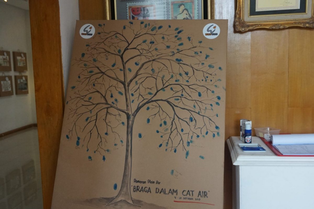 Melihat Keindahan Kawasan Braga di Pameran Seni “Braga dalam Cat Air”