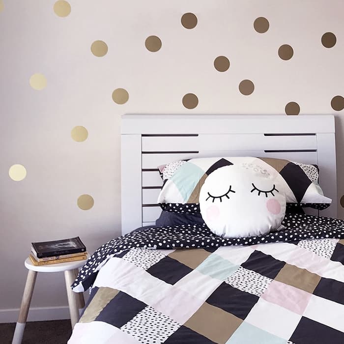 motif polkadot dalam hunian