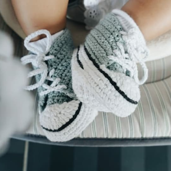 sepatu bayi rajut