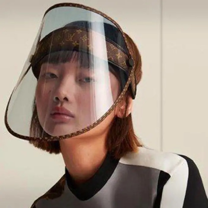 face shield mewah