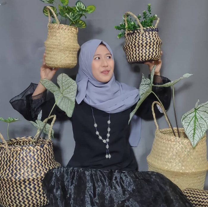 Kerajinan Purunik, Produk Home Decor Classy Berbahan Anyaman Purun