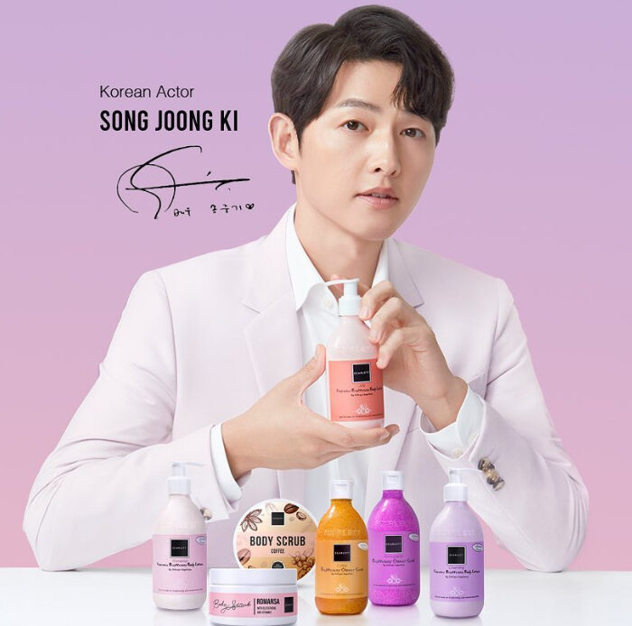 Brand Skincare Lokal Scarlett Gaet Song Joong Ki Jadi Brand Ambassador