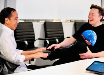 Menilik Sepatu Lokal Yang Digunakan Jokowi Saat Bertemu Elon Musk