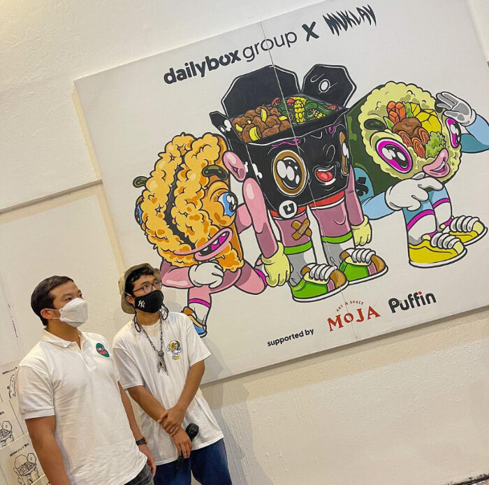 Menilik Kolaborasi Unik Antara Seni dan Makanan Ala Muklay X Dailybox