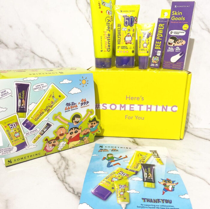 Menilik Kolaborasi Brand Skincare Lokal Somethinc X Shincan X Tahilalats